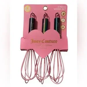 Juicy Couture 3-piece whisk set - NWT