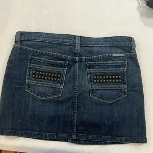 Juicy Couture Blue Mini Skirt