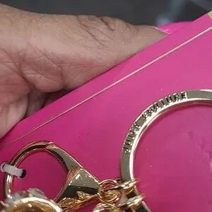 Juicy Couture Gold Crown Key Chain