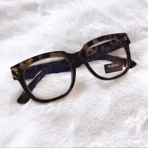 Juliette Brown Pattern Computer Blue Light Glasses
