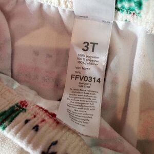 Just One You By Carter's Fleece 2 Pc Christmas Holiday Pajamas Pjs Size 3T
