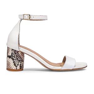 KAANAS Snake Heel Sandal