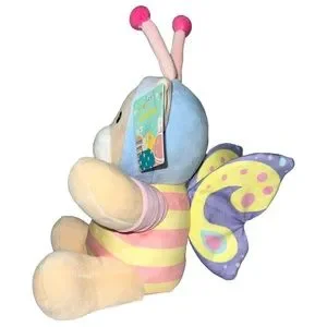Kaisiyang Whimsical Plush Bear With Butterfly Wings 9 Inch New