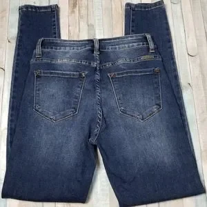 KanCan Patch Skinny Jeans