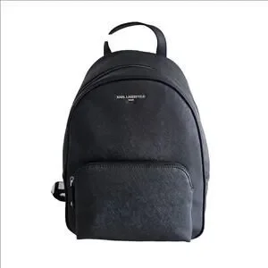 Karl Lagerfeld Paris Black Khloe Backpack