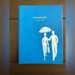 Kate Spade Blue Manners Book