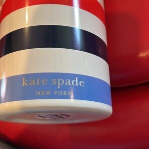 Kate Spade Colorful Striped Water Bottle