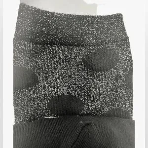 Kate Spade Crew Socks 3 Pair Black-Multi NWT