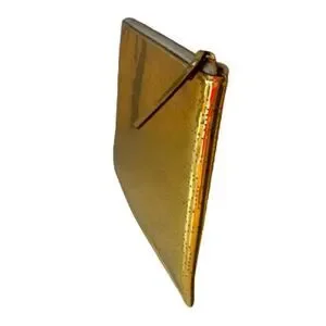 Kate Spade Gold Heart Metro Cosmetics Pouch Large Zip Makeup Bag