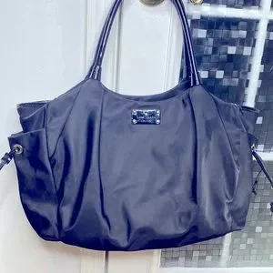 ♠️ Kate spade gorgeous black x large diaper stroller bag ♠️