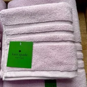 ♠️KATE SPADE Lavender Bath Towel Set