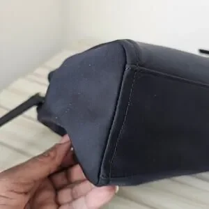 Kate Spade Loden Blake Black Nylon Satchel Crossbody Bag