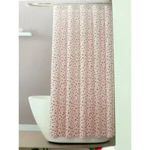 Kate Spade Strawberry Shower Curtain 72 X 72 Pink Wild Strawberries NWT