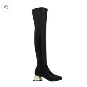 Katy Perry The Clarra Black Over The Knee Women’s Boots 8 Med