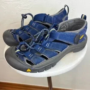 KEEN Boys Waterproof Sandal Shoe Blue Kid Children Outdoor Hiking‎ Camping 1