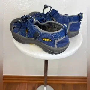 KEEN Boys Waterproof Sandal Shoe Blue Kid Children Outdoor Hiking‎ Camping 1