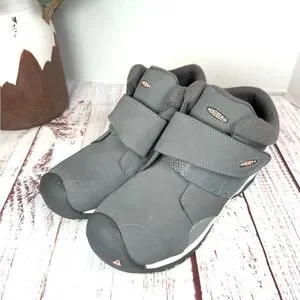 KEEN Kids Kootenay III Waterproof Snow Boots Size 4