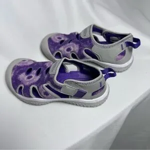 KEEN Kids Stingray Sandals Purple Girls Size 12 Water Shoes