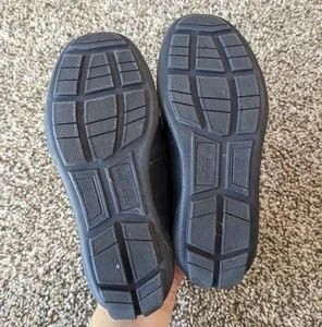 Kenneth Cole Navy Blue And Brown Boys Loafers Shoes Size 11