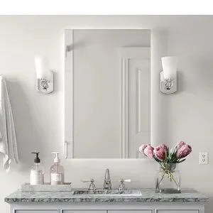 Ketcham AUR -2030P Elegant White Bathroom Vanity Light Fixture
