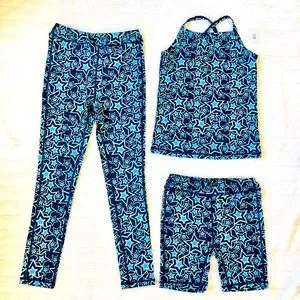 Kidpik Girls 3 Piece Activewear Size 10/12