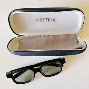 Kids Black Rectangle Sunglasses – Toddler/Small Child Size – Excellent Condition