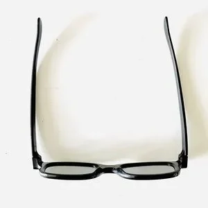 Kids Black Rectangle Sunglasses – Toddler/Small Child Size – Excellent Condition