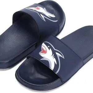 Kids Slides Shoes Boys Non Slip Triangle Geometric Art Sandals Outdoor