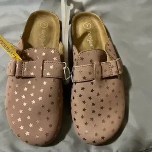 Kids' Starry Pink Slip-On Shoes
