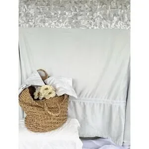 KING SATEEN Embroidered Duvet Cover 2 Sham LONG STAPLE 100% Cotton Laurel