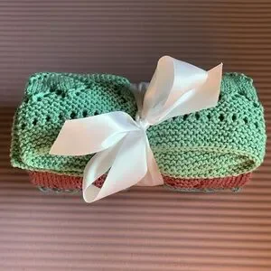 {Knit Baby Blanket} 