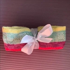 {Knit Baby Blanket}