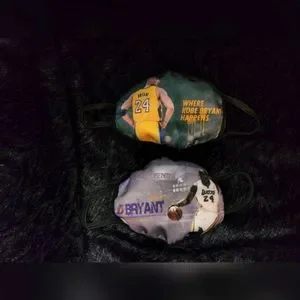 Kobe Bryant 2 Masks Set *NEW*