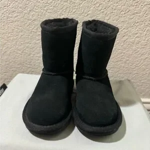 Koolaburra By UGG Kids' Koola Fashion Little Girls Boots Tdlrs 7 Black