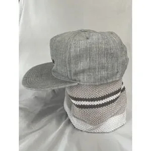 Kualoa RANCH Hawaii Gray Embroidered Snapback Hat OTTO Tag One Size Fits Most