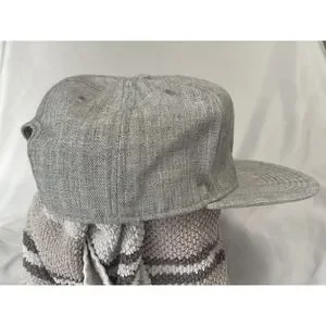 Kualoa RANCH Hawaii Gray Embroidered Snapback Hat OTTO Tag One Size Fits Most