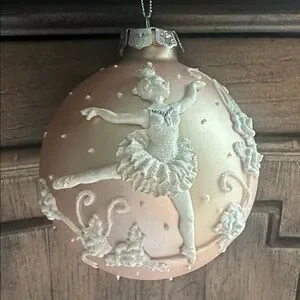 Kurt Adler Ballerina Christmas Ornament