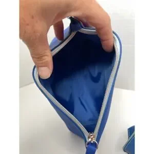La Mer Travel Cosmetic Bag Pouch Purses (2) Blue