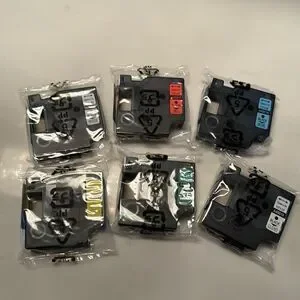 Label Tape for Dynamo D1 Label Maker 6 pack 1/2”x23’ Combo Color Set NEW