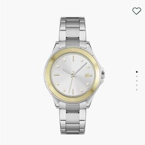 Lacoste Women's Swing 3 Hands Stainless Steel Watch NWT