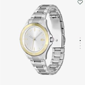 Lacoste Women's Swing 3 Hands Stainless Steel Watch NWT