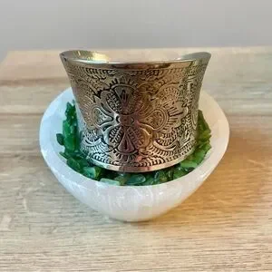 Large Silver Cuff Bracelet