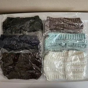 ‼️Last One‼️ Brown Splice Crochet Knit Headband