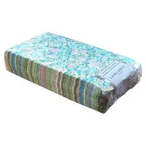 Laura Ashley Floral Dinner Napkins 40 Scallop Edge Blue Shabby Chic Cottagecore