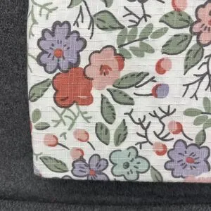 Laura Ashley Shower Curtain Floral Rowena Fabric Cottage 72 X 72 New