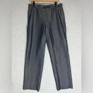 Lauren Ralph Pants Mens 32x32 Dress Slacks Classic Fit Flat Front Work Sheen