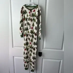 Lazy One "No Peeking" Moose Butt Flapjack Pajamas (Size 8)