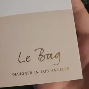 Le Bag Floral Black Crossbody Bag