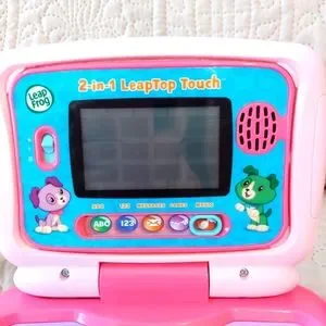 Leapfrog 2 In 1 Touch Tablet Pink Letters Numbers Email Games Music