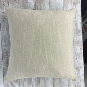 Leather Accent Pillows Stitched Feather Down Set 2 Rustic Modern Boho